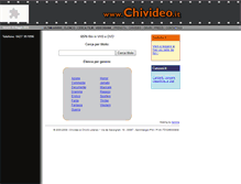 Tablet Screenshot of chivideo.it
